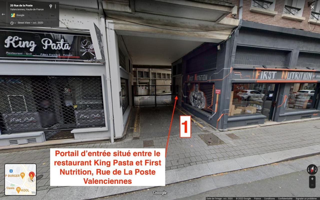 Apt A Africa, 30M2, Centre, Balcon ヴァランシエンヌ エクステリア 写真